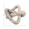 Hello Honey® 3.5" Beige Modern Decorative Marble Link Knot